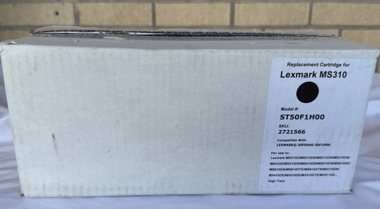 Lexmark MS310 High Yield Replacement Cartridge Black