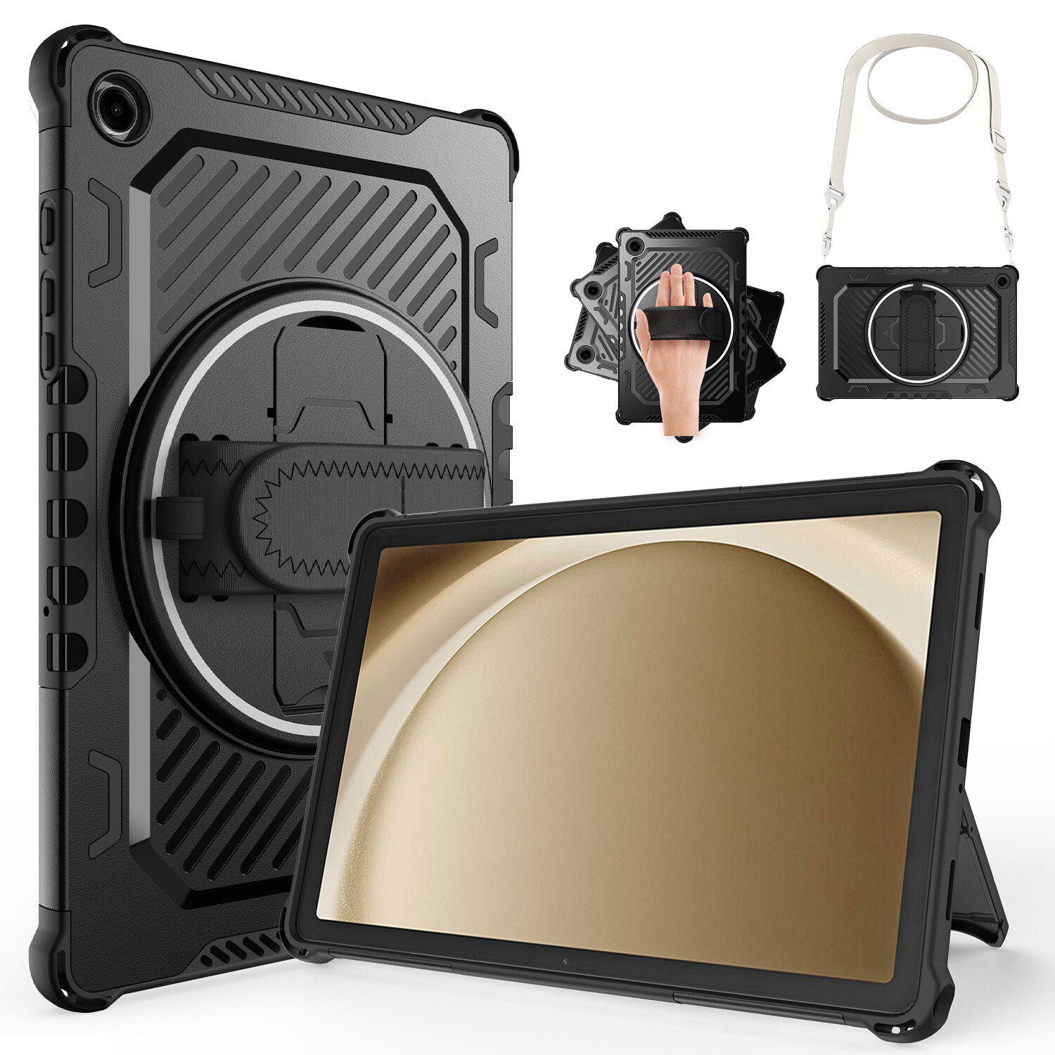 Shockproof Case for Samsung Galaxy Tab A9+ 11" (2023) Rugged Kickstand Cover USA