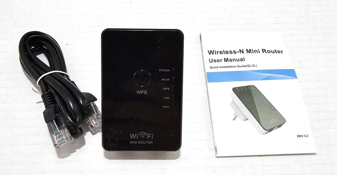 NEW - Wireless-N Mini Router Wi-Fi Range Extender