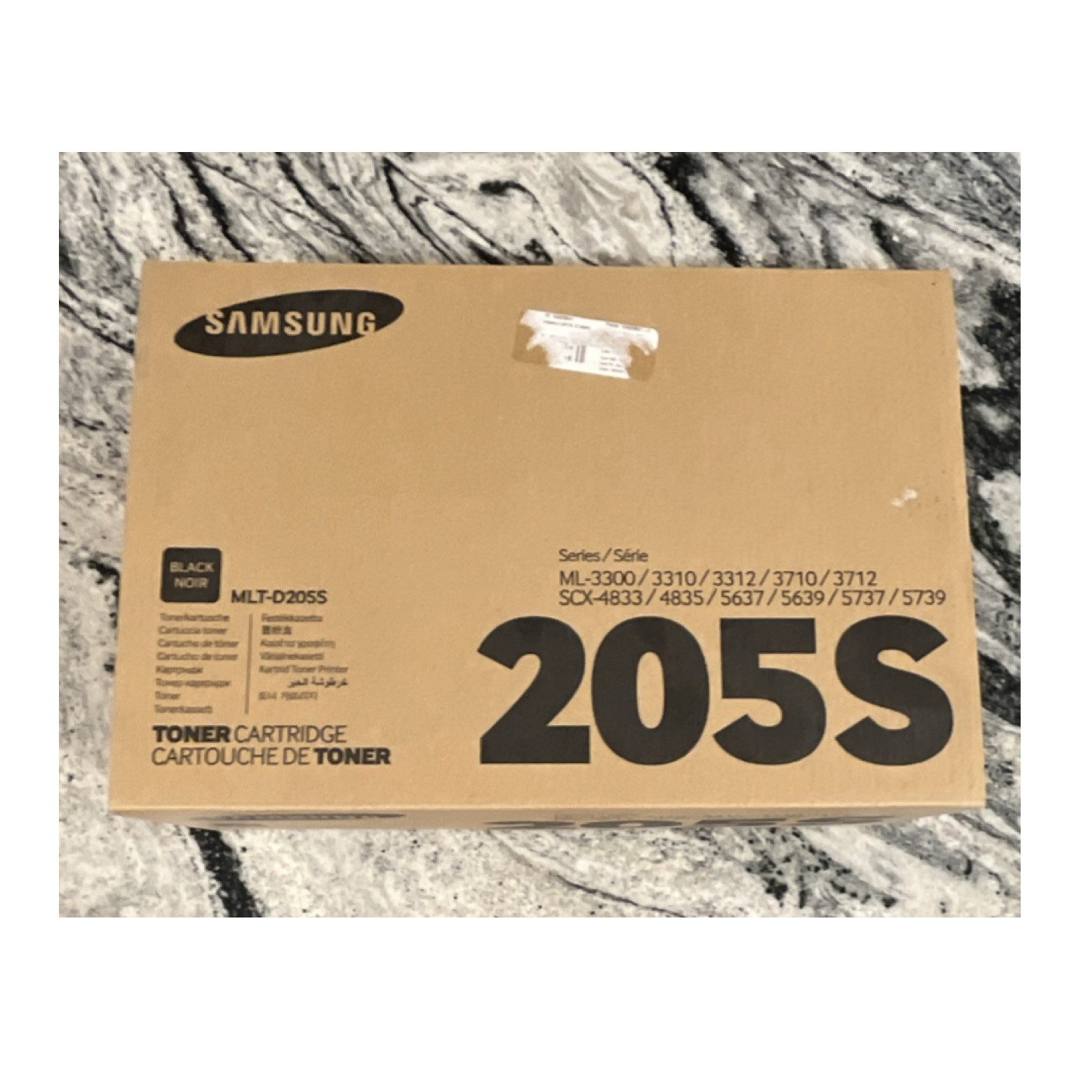 Samsung Genuine MLT-D205S Black Toner Cartridge for ML-3310/3312/3710/3712