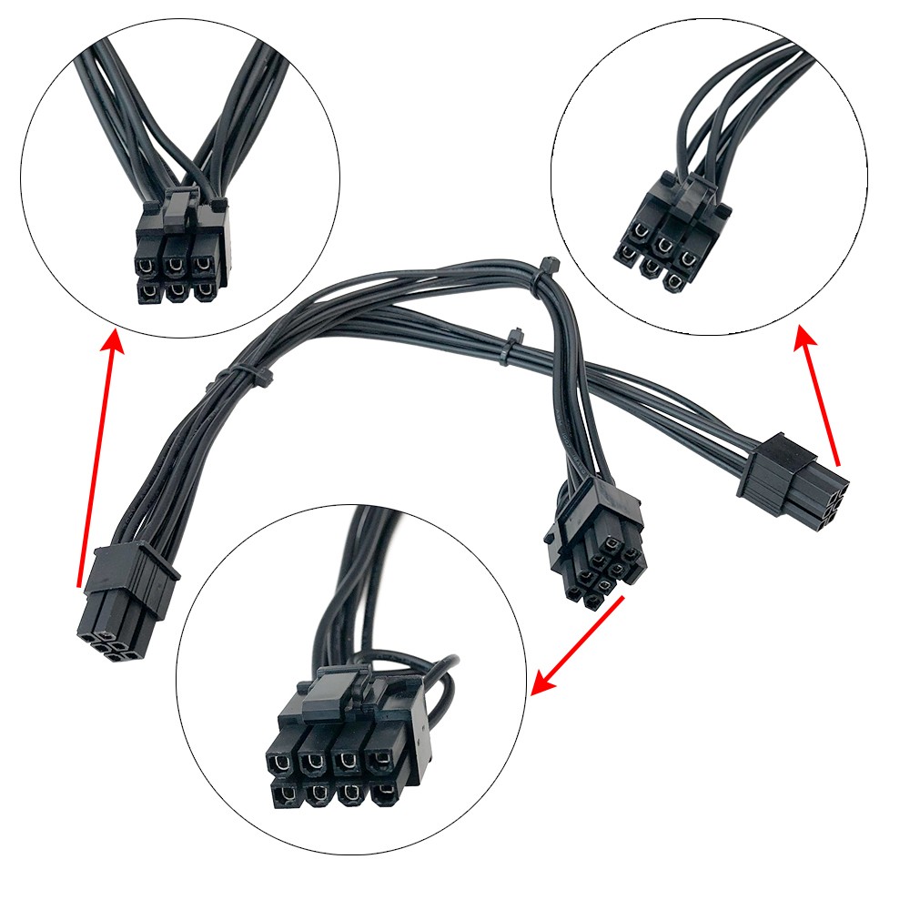 5C10U58233 for LENOVO ThinkStation P720 30BA P520 30BE Graphics Card Power Cable