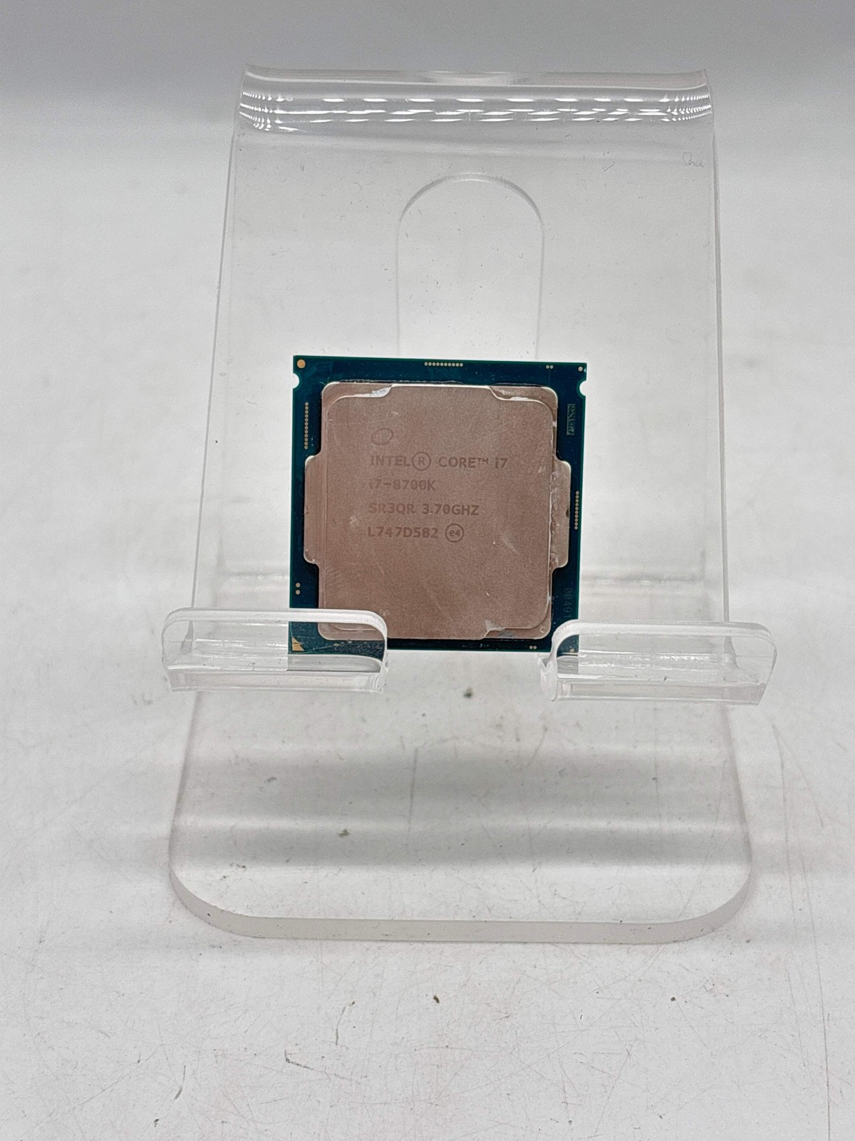 Intel Core i7-8700K 3.7GHz LGA 1151 Desktop CPU Processor SR3QR - Used