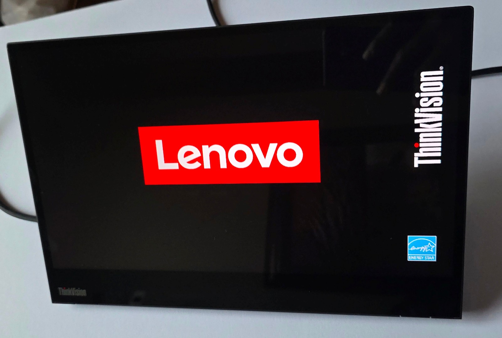 Original Black Lenovo ThinkVision M14t USB-C LED DISPLAY MONITOR ONLY -A20140FX0