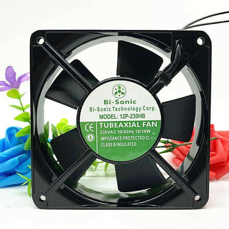 1pcs  chassis fan   12P-230HB 12025 230V 