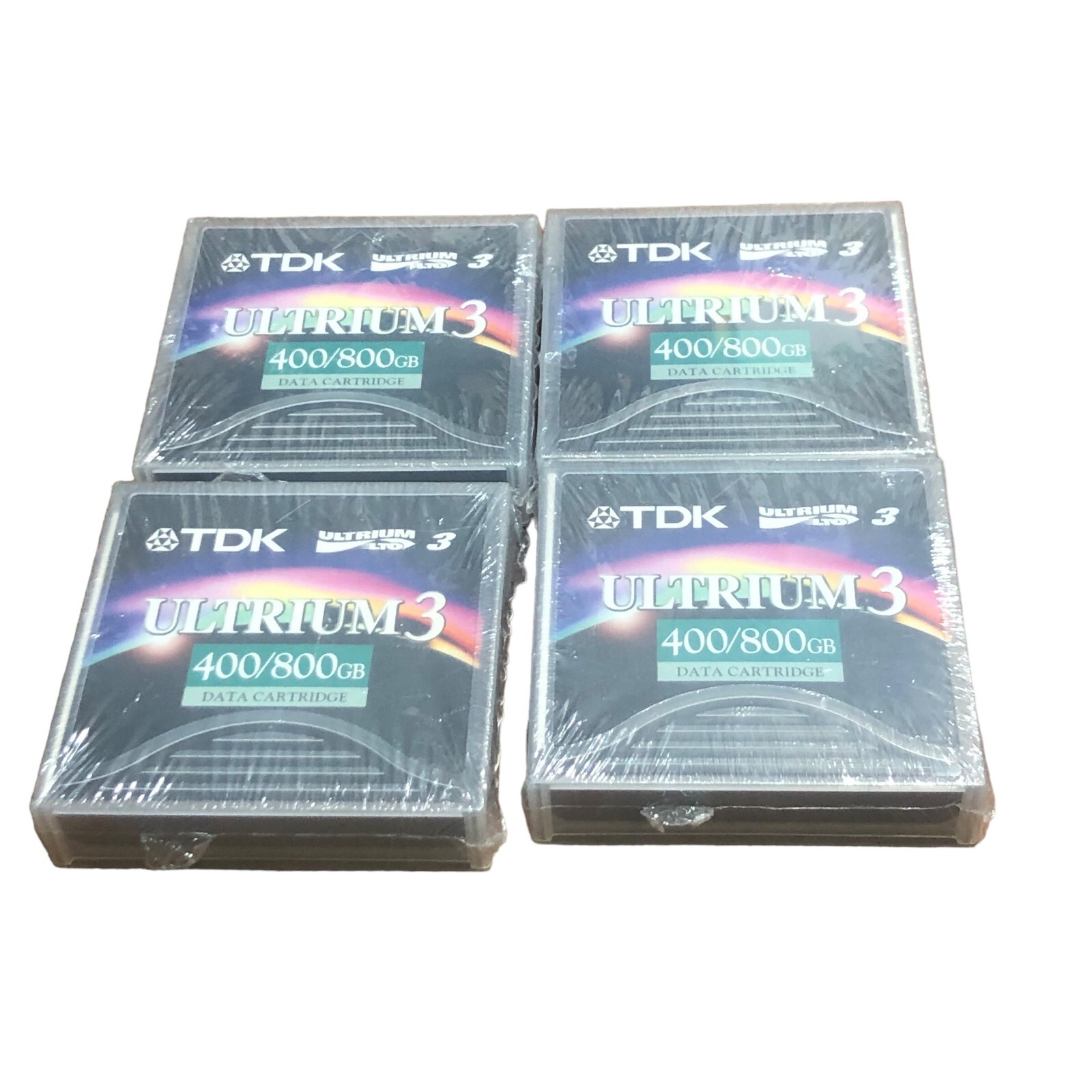 TDK LTO Ultrium 3 - 400/800GB Data Cartridge Set of 4 Sealed