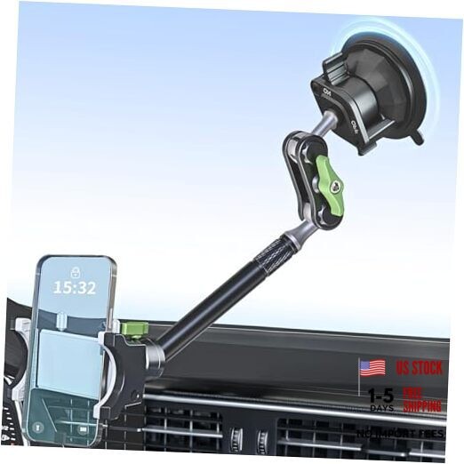 Car Phone Holder-Phone Mount for Car Windshield & Truck-Holder with Extended