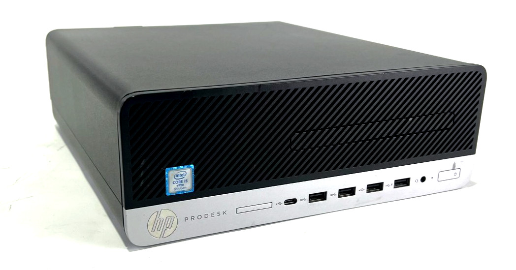 HP ProDesk 600 G5 SFF Desktop i5 9th Gen 500GB HDD 8GB RAM Win 11 Pro (BH)
