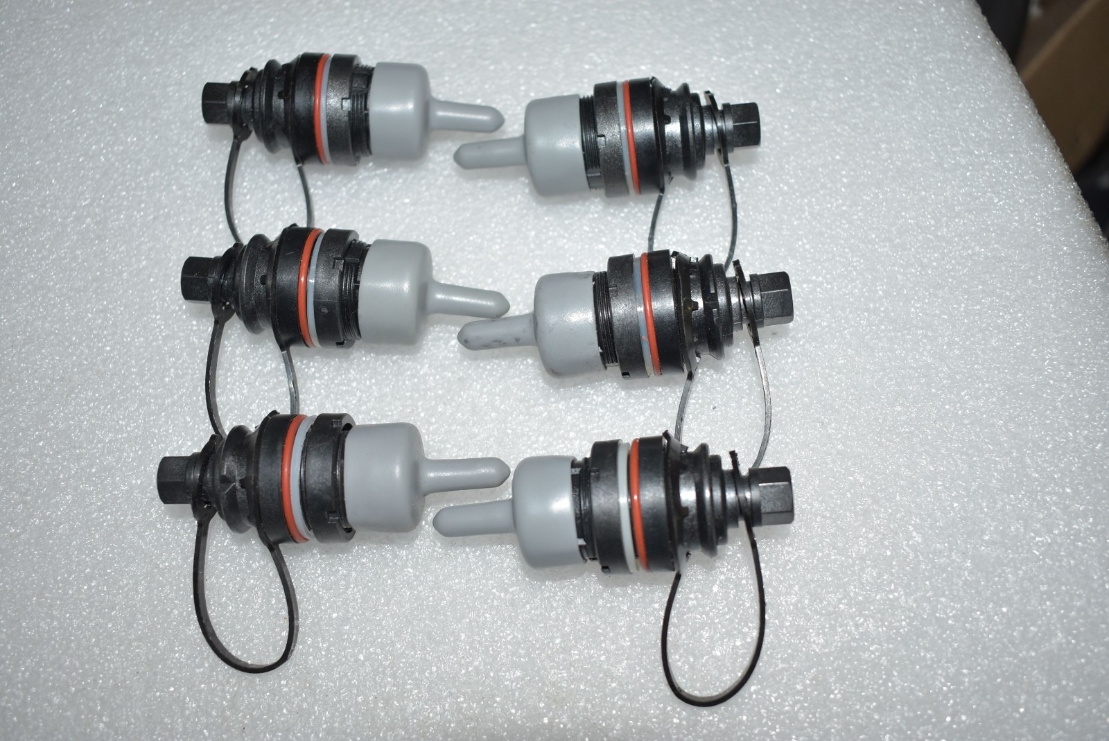 CORNING (6 PACK) Opti-Tap Adapter Single Mode Ceramic Sleeve Black KT-OPT-ADPT