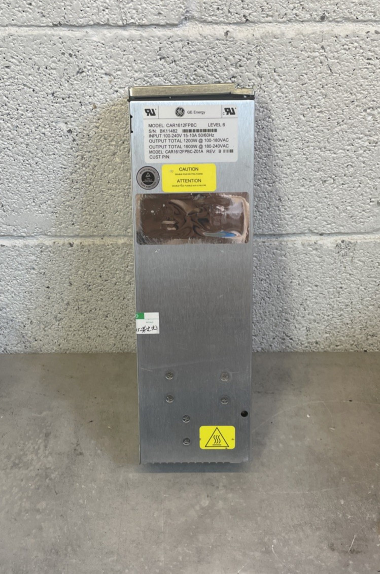 GE Energy 1600W Power Supply 100-240V CAR1612FPBC | CAR1612FPBC-Z01A
