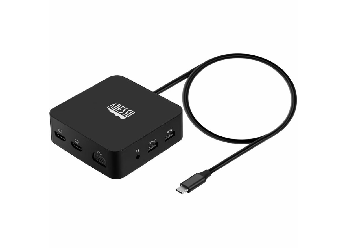 Adesso 11-in-1 USB-C Multi-Port TAA Compliant Docking Station - AUH-4050