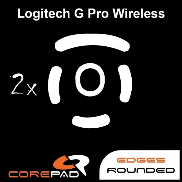 Corepad Skatez Logitech G Pro Wireless Replacement Mouse Feet Hyperglides