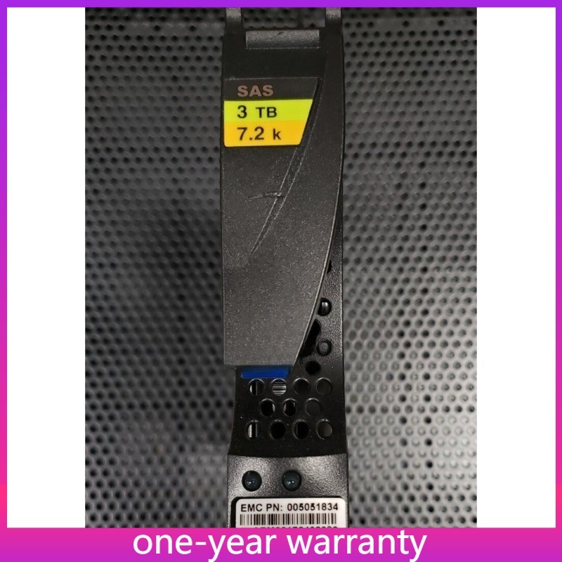 1PCS 3TB SAS EMC 005052086 005051834 3TB SAS 3t 3.5" Hard Disk New