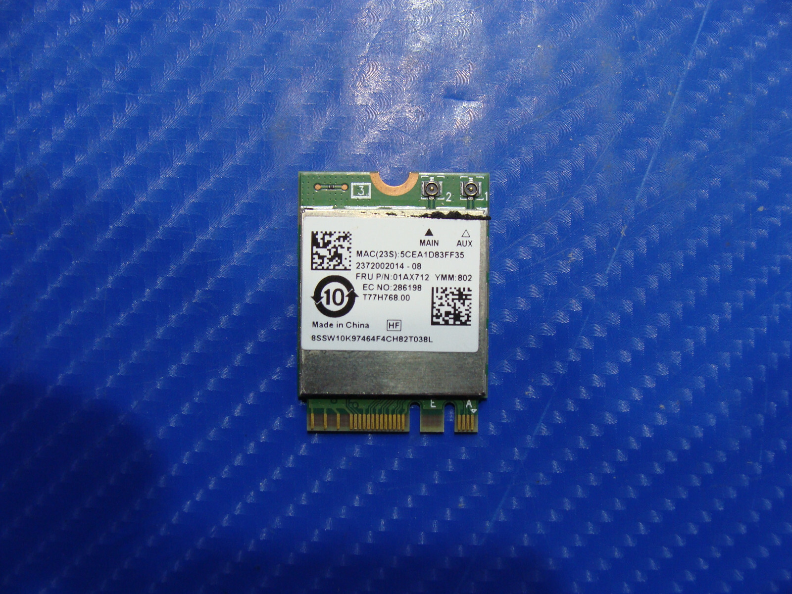 Lenovo Yoga 730-13IKB 13.3" Genuine Laptop WiFi Wireless Card RTL8822BE 01AX712
