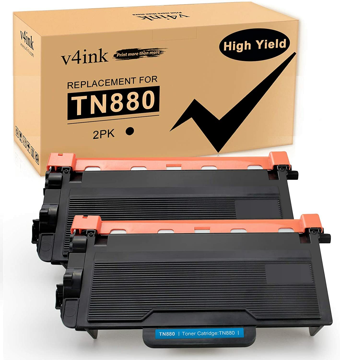 2PK TN880 High Yield Toner Compatibe for Brother HL-L6200DW MFC-L5800D-12K Pages