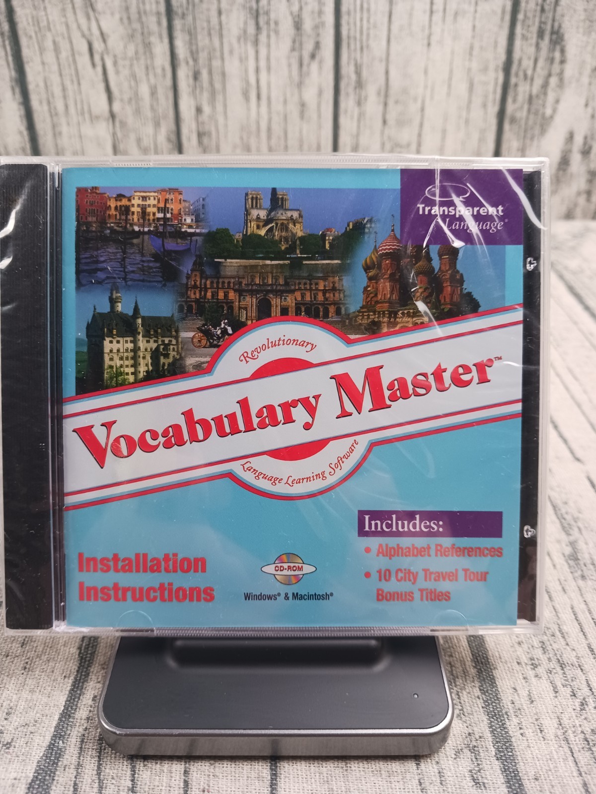 Transparent Language - Vocabulary Master (CD-ROM, Windows & Mac) NEW SEALED