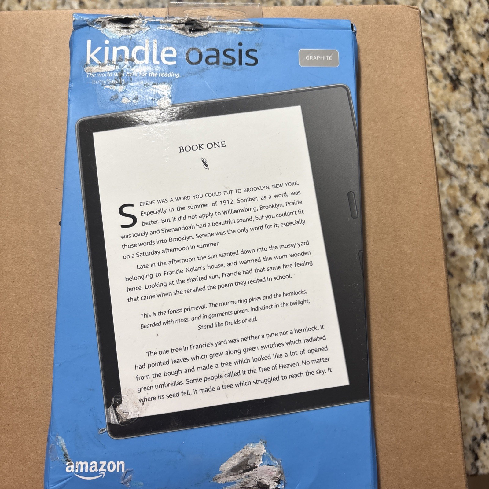 Amazon Kindle Oasis 10th Gen Waterproof 32GB WiFi eReader - Graphite