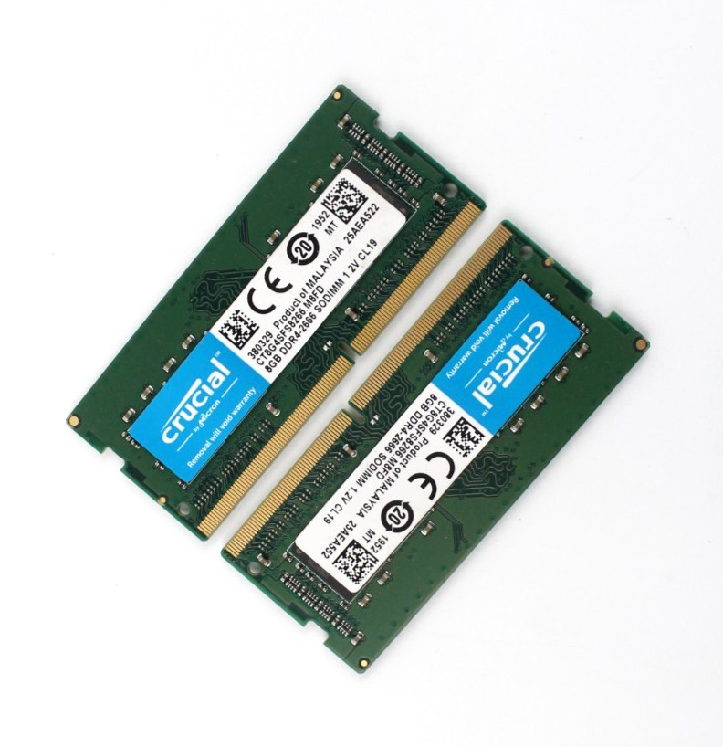 Crucial 16GB (2x8GB) SODIMM DDR4-2666MHz RAM | CT8G4SFS8266.M8FD