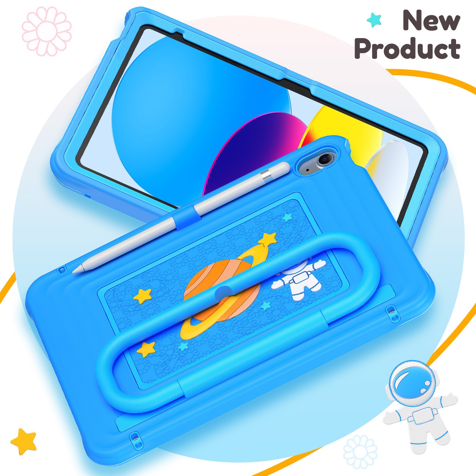 Heavy Duty Kids Case for iPad 11th Generation (A16) 11” 2025/iPad 10th Gen 2022