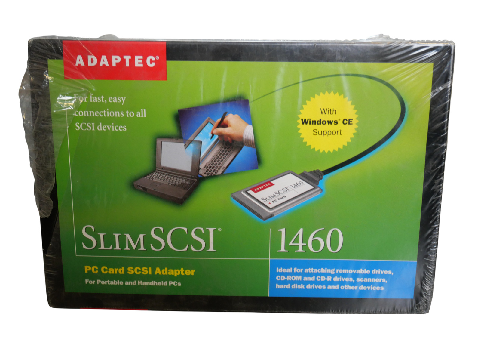 Adaptec Slim SCSI 1460DPC Card - 