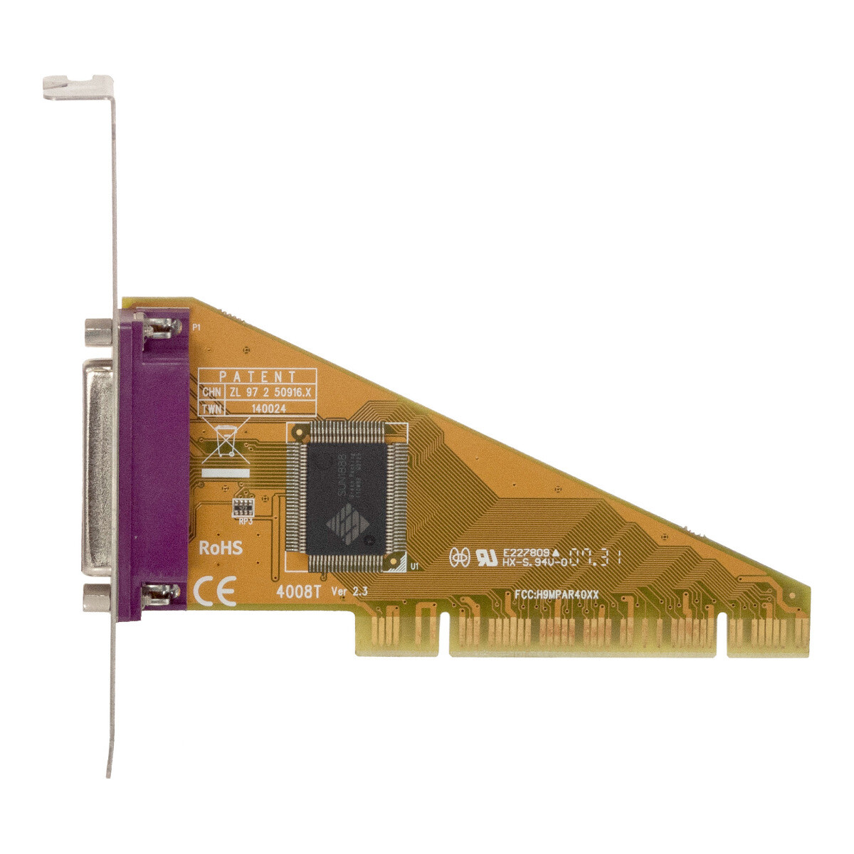 PARALLEL INTERFACE CARD SUNIX 4008T VER 2.3 PCI