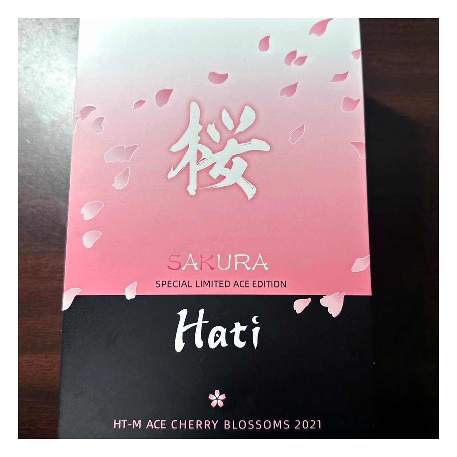 Gaming Mouse Hati Limited Edition Sakura Cherry Blossom Japan Import USED