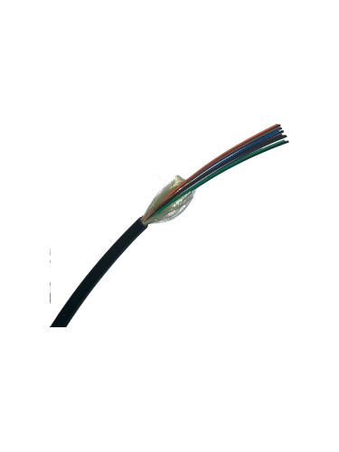 500ft 6 Strand OM4 Multimode Indoor/Outdoor Riser Rated Fiber Optic Cable