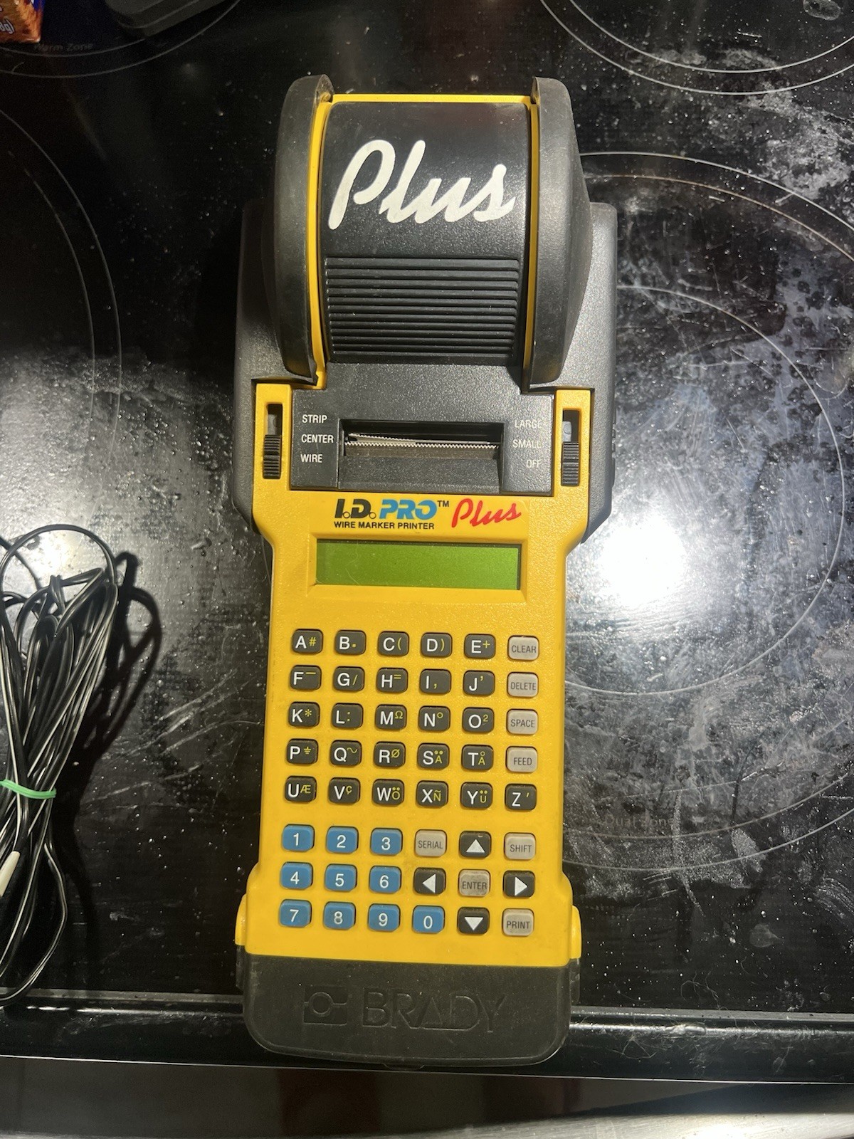 Brady I.D. Pro Plus Wire Marker Printer with Power Supply **For Parts**