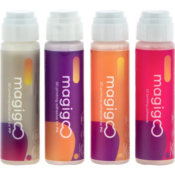 Magigoo M3KIT-PK1 sticker stick PRO kit 4 pcs. For ABS, PA, PC, PP 50ml each