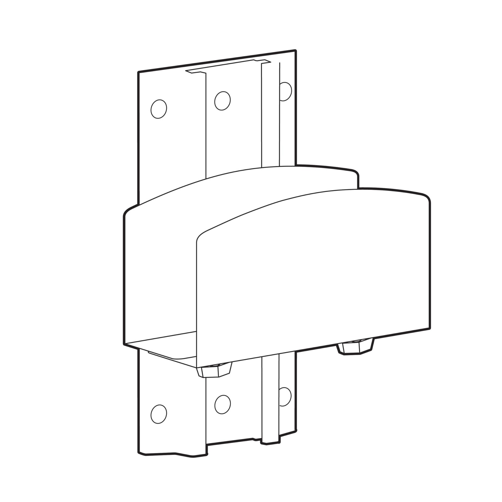 Ergotron 98722293 Wall Mount for PC Dark Gray
