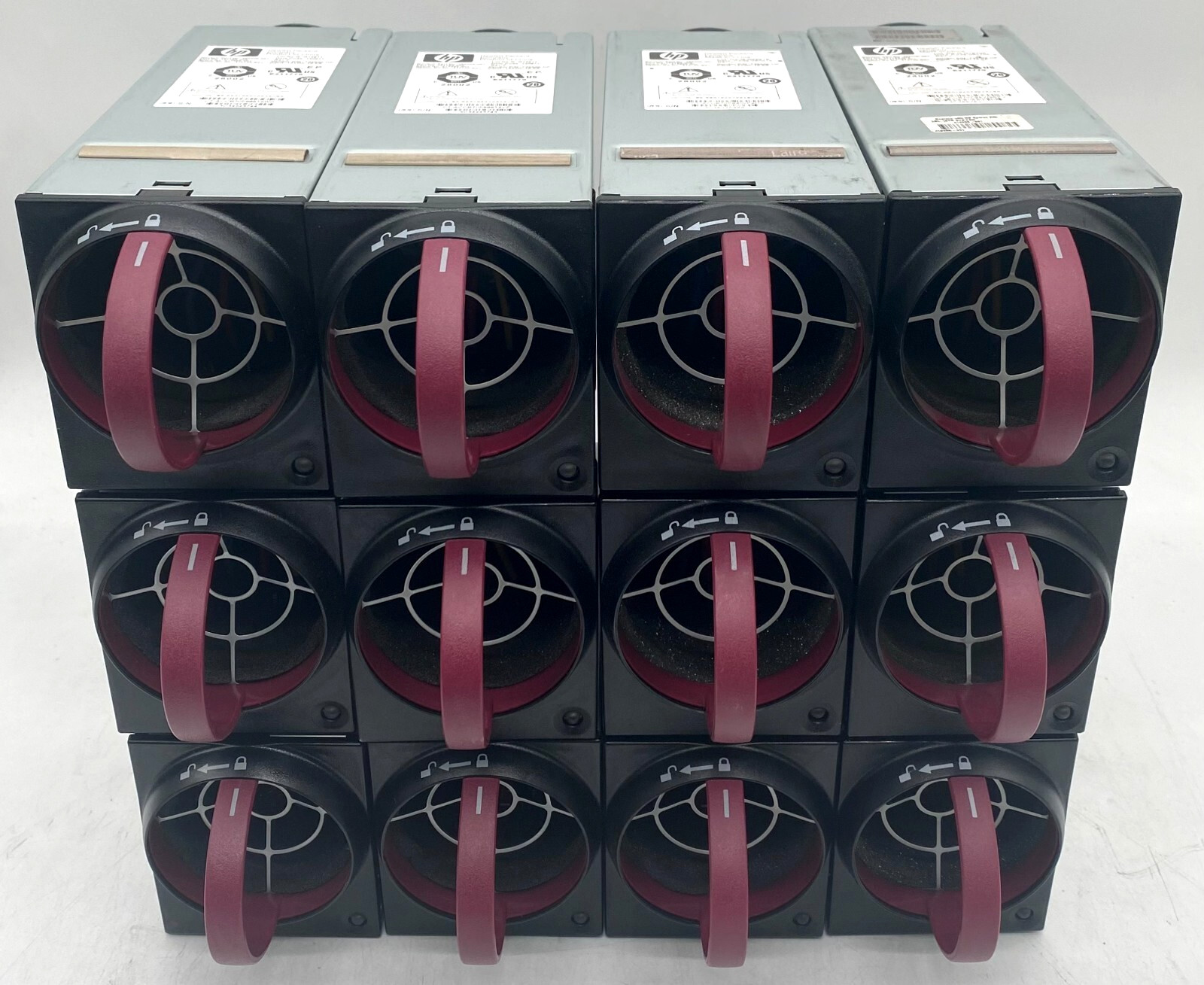 LOT OF 12 HP T35696-HP 486206-001 COOLING FAN MODULES 451785-002