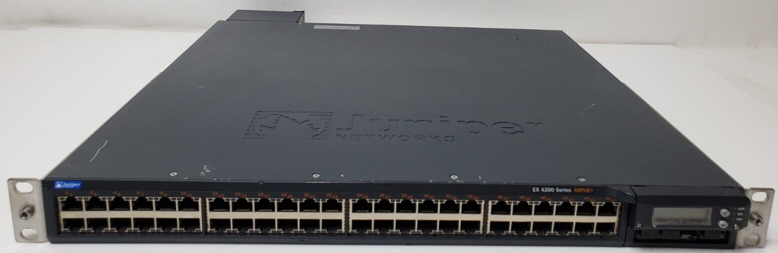 Juniper EX 4200 Series 48 PoE+ 4x SFP EX4200-48PX