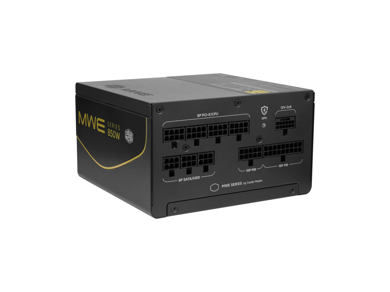 Cooler Master MWE V4 850W Power Supply, GPU Shield™ Management, Native 12V-2x6