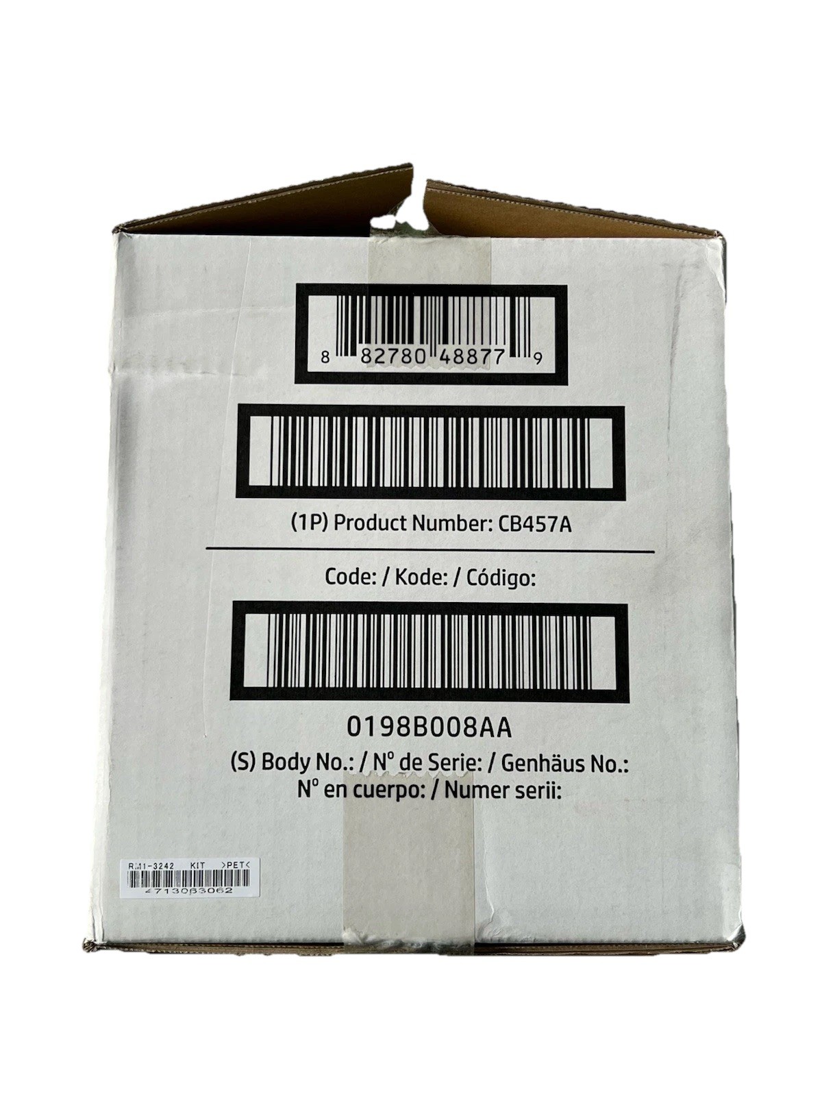 NEW Open Box Genuine HP Color LaserJet CB457A 110V Fuser Kit 0198B008AA
