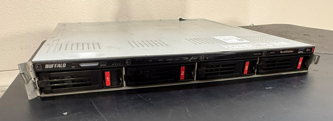 Buffalo Terastation TS3410RN1604 Rackmount 4-Bay NAS Server