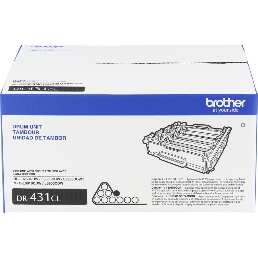Brother DR431CL Genuine Drum Unit (30,000 Pages)