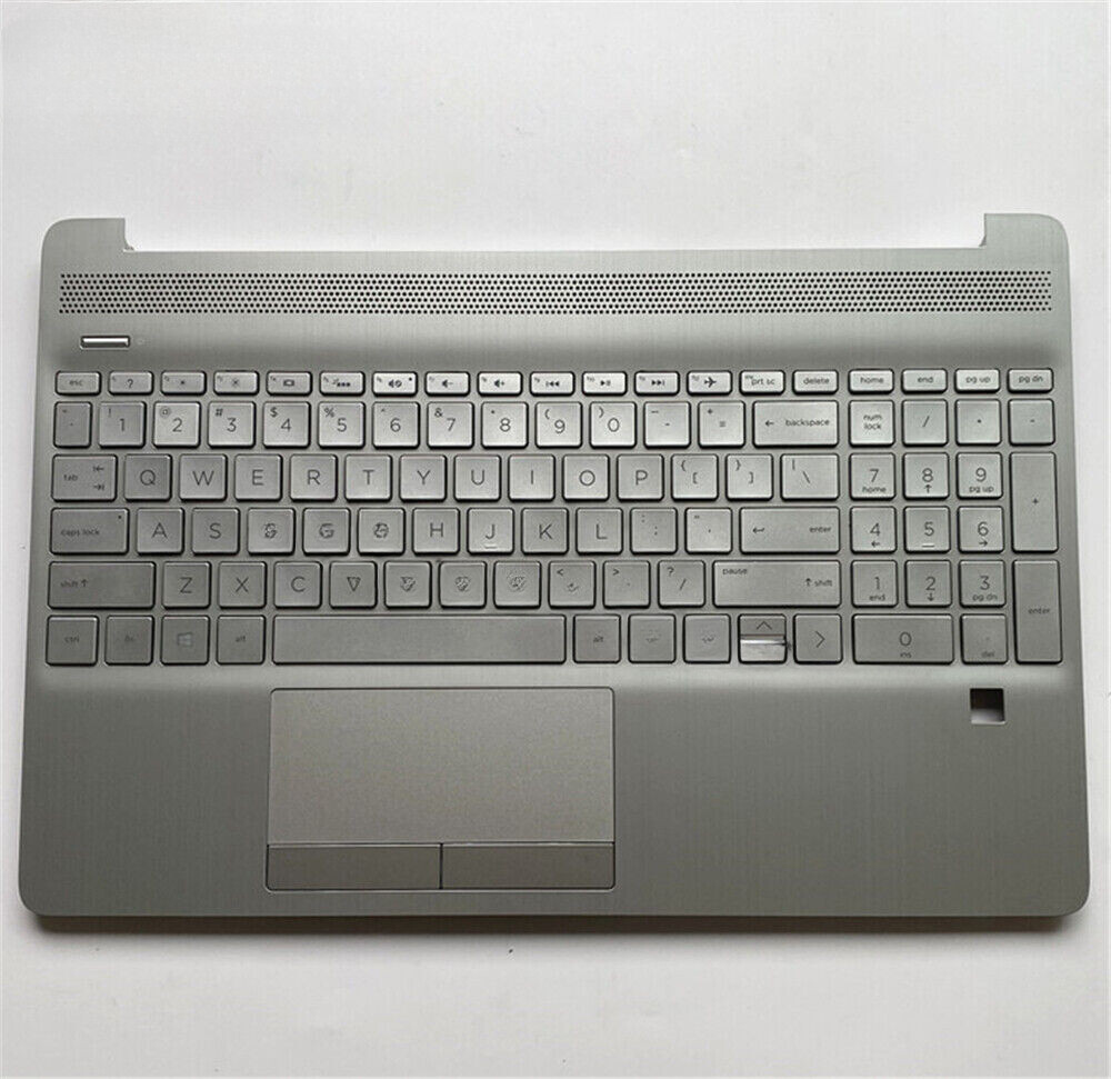 L52154-001 NEW For HP 15S-DU 15S-DY 15-DW Palmrest Backlit Keyboard Bezel Cover