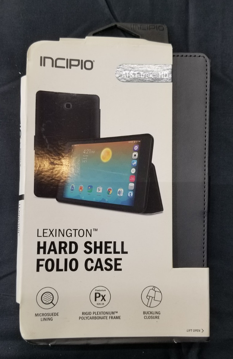 Incipio Lexington Durable Hard Shell Folio Case for Trek HD INV#M-429