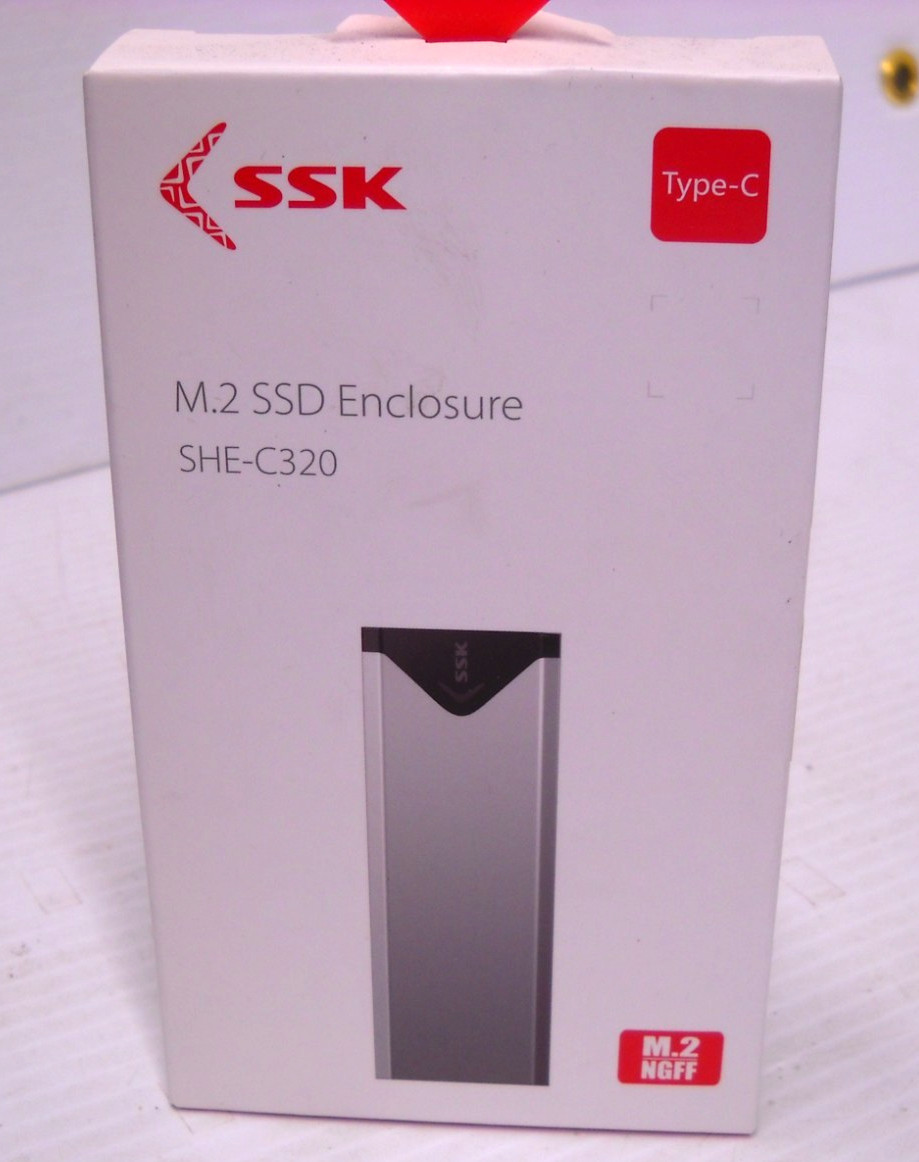 SSK M.2 NVME SSD enclosure SHE-C320 Type-C