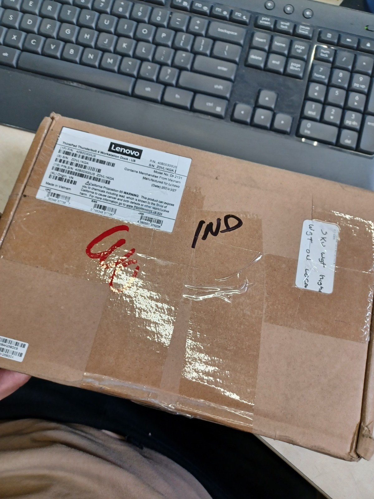 Lenovo Think Pad thunderbolt 4 Workstation Dock DK2131