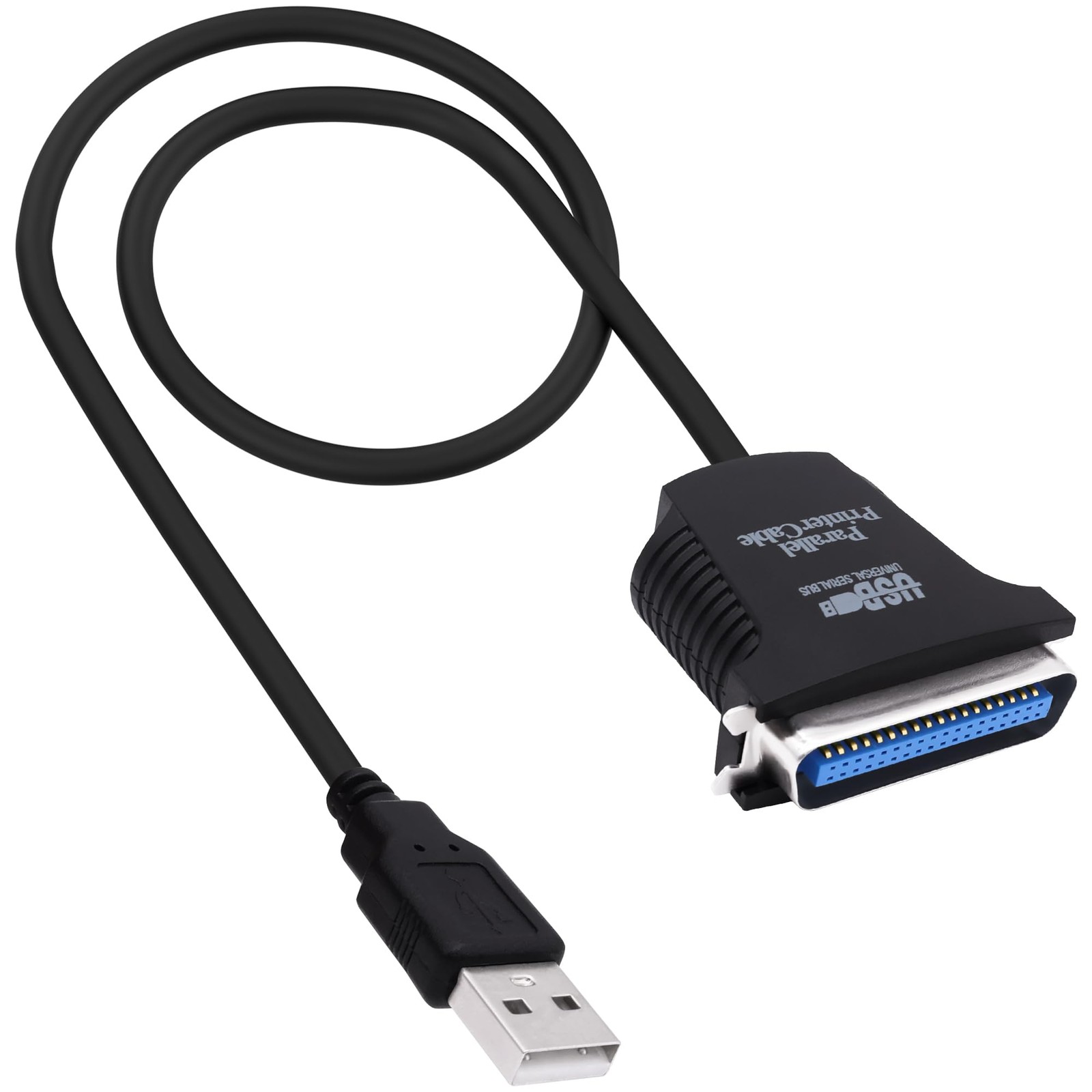 USB To Parallel Printer Cable USB 2.0 To CN36 Pin Male IEEE 1284 Adapter