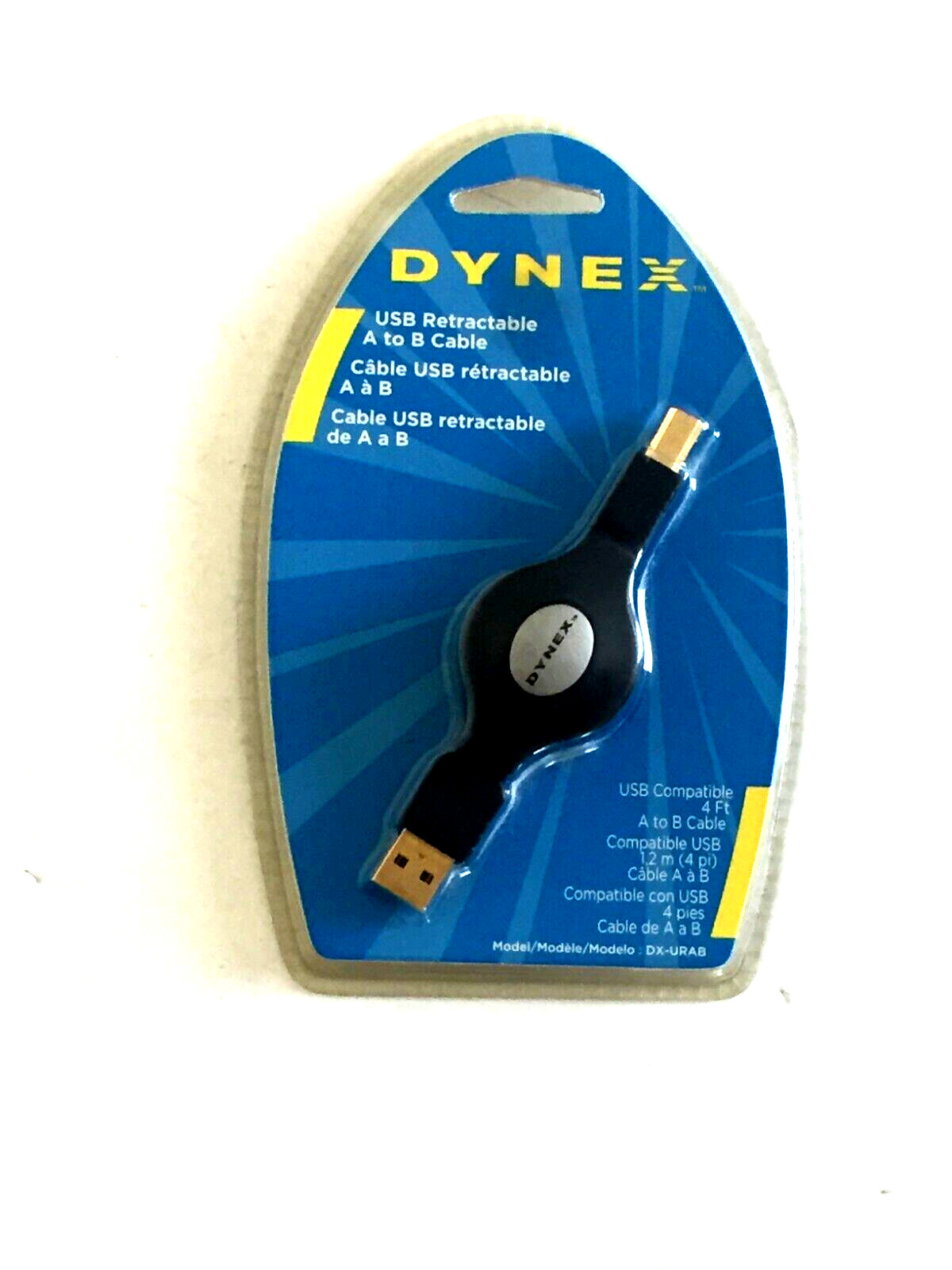 USB Retractable Data Sync Cable to Mini USB Cord for GPS Digital Camera Phone