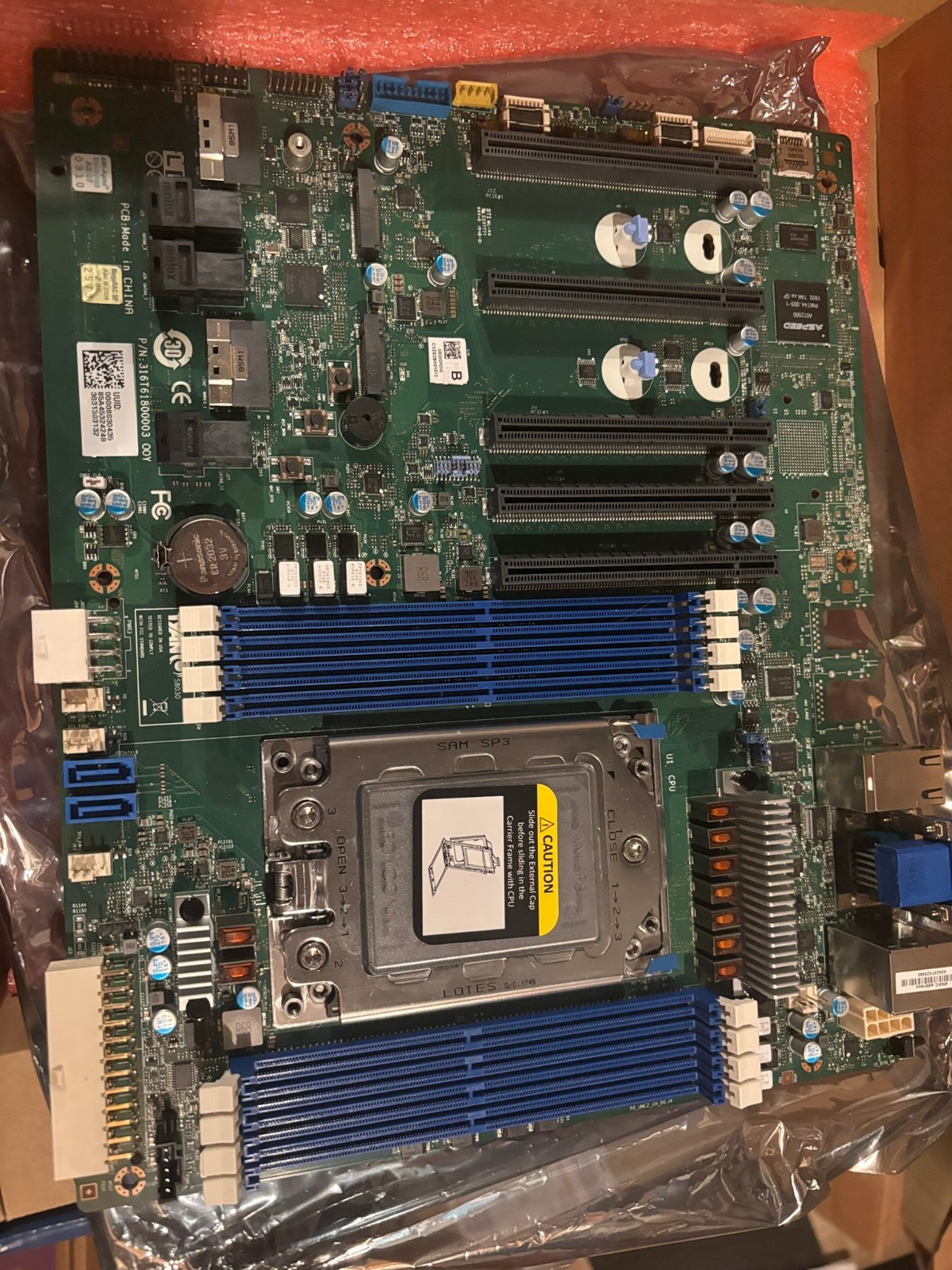 TYAN S8030GM2NE 1S AMD EPYC Milan-X / Milan / Rome AMD CPU Motherboard
