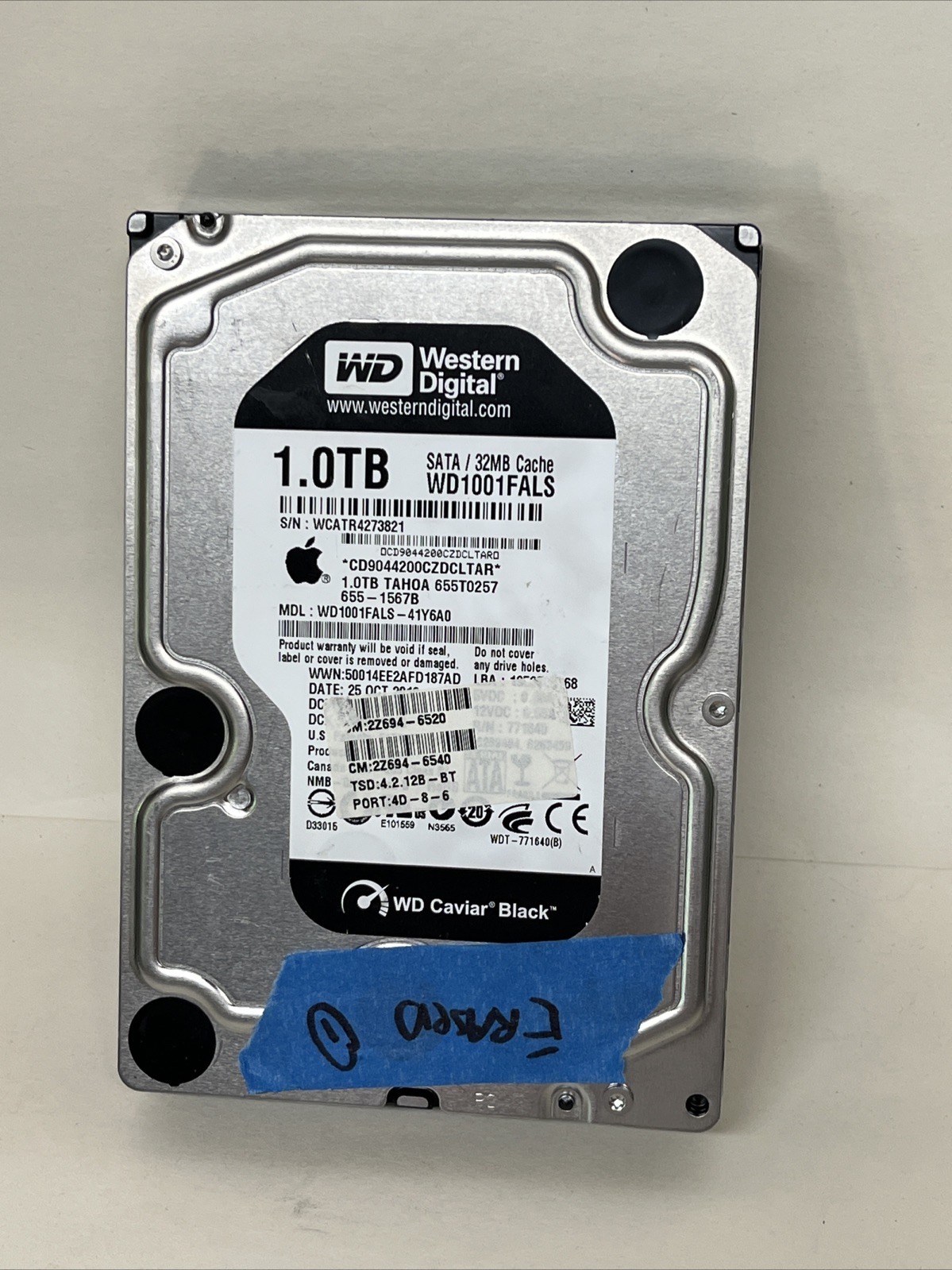 Western Digital WD1001FALS-00Y6A0 Caviar Black 1TB 7200RPM SATA HDD Hard Drive 