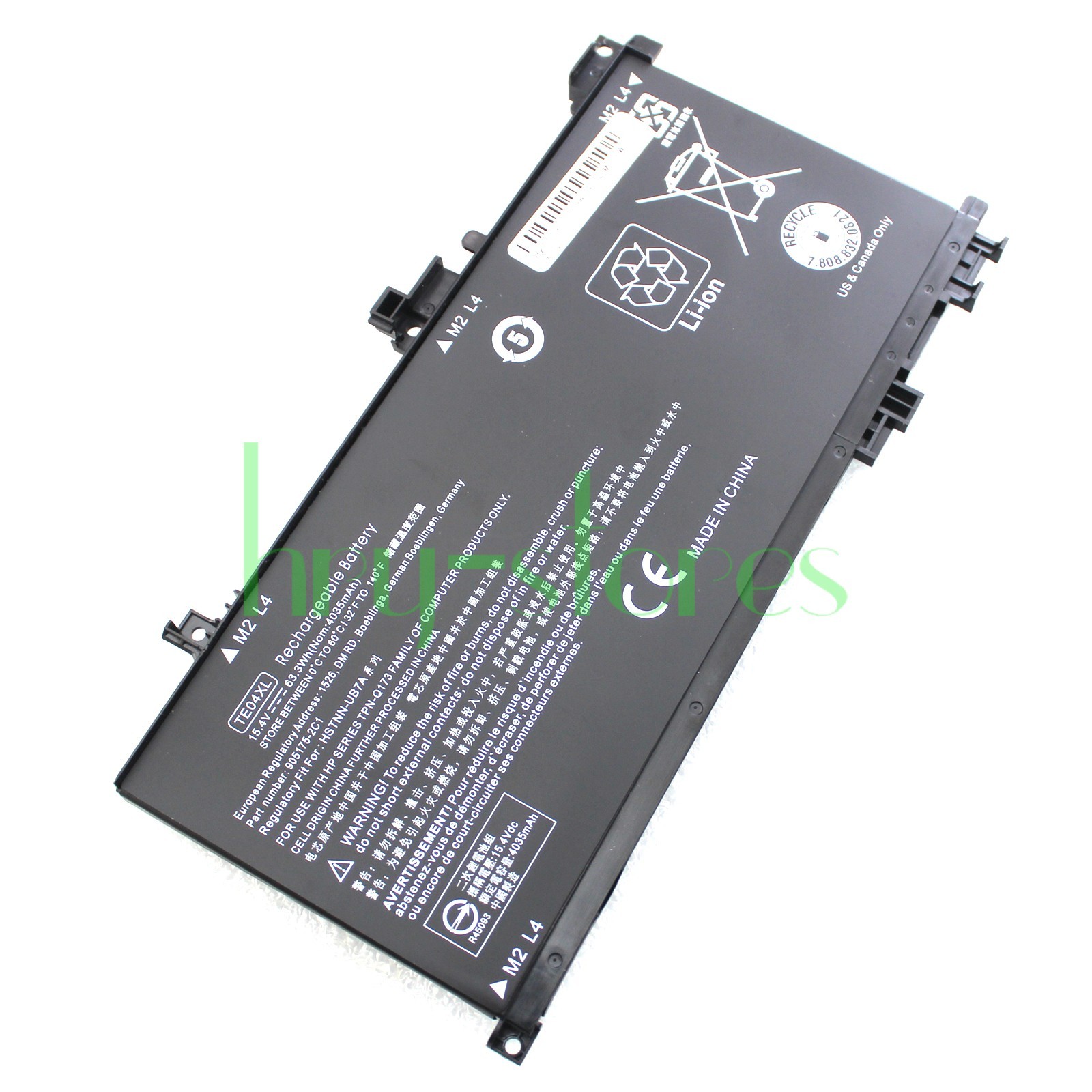 NEW 63.3Wh TE03XL Battery For HP HSTNN-UB7A TPN-Q173 AX020TX 15-AX033TX TE04XL