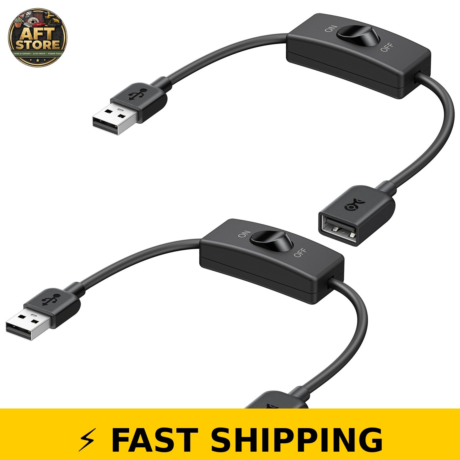Cable Matters 2-Pack USB On Off Switch for USB-A Devices