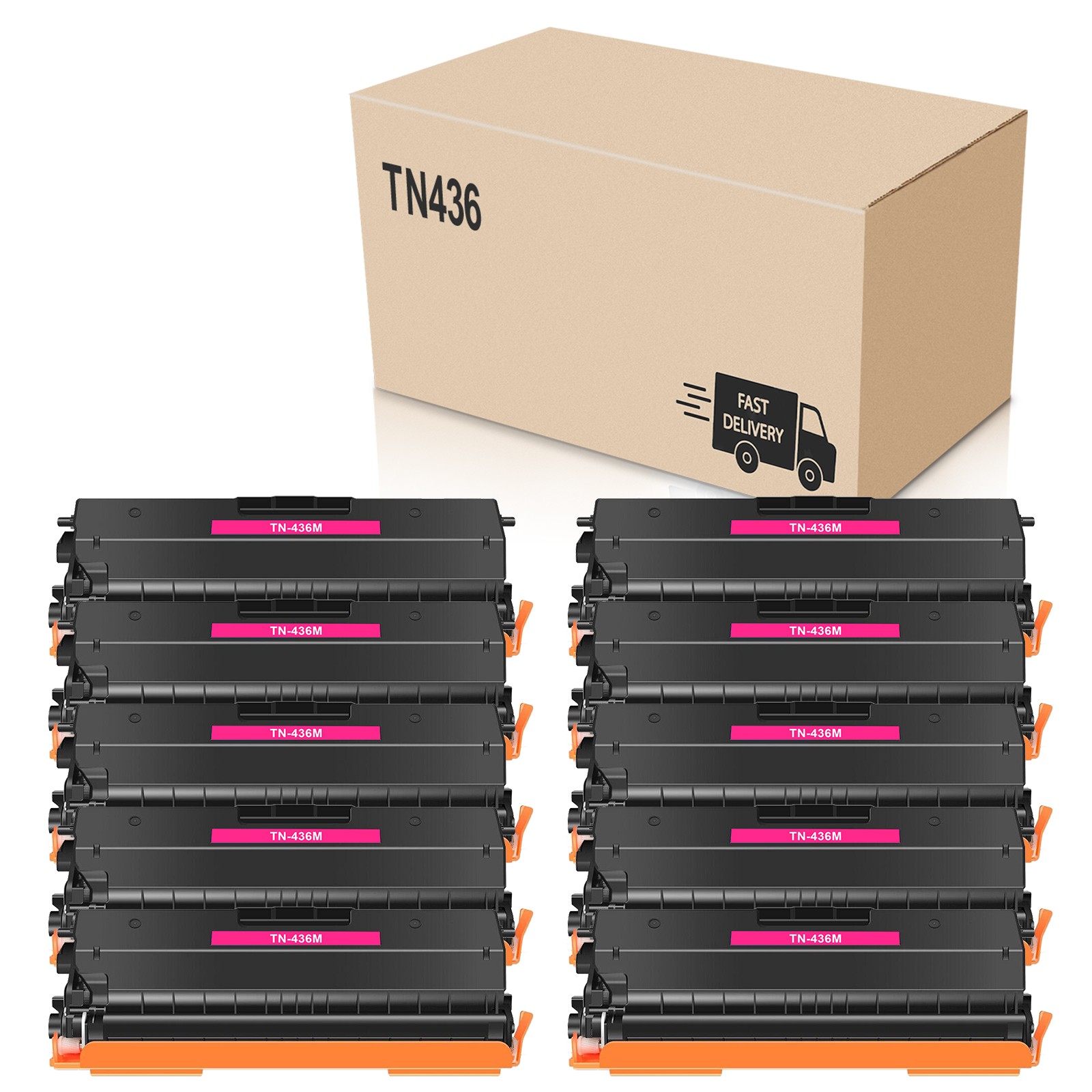 10PK TN436 MG Toner Cartridge Compatible For Brother HL-L8260CDW MFC-L8690CDW