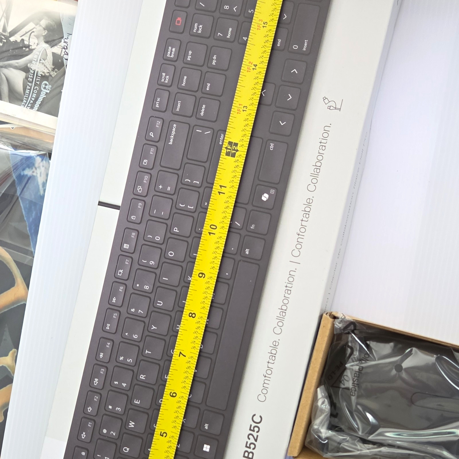 Dell KB525C Pro Wired USB Keyboard Black w/ Zoom & Teams Collaboration Keys