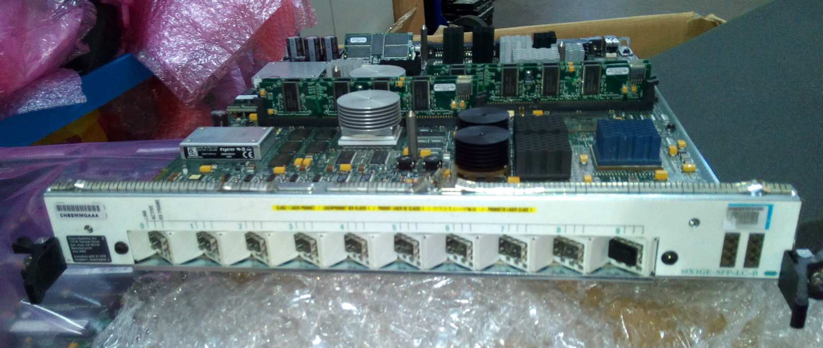 Cisco 10X1GE-SFP-LC-B 10-Port Gigabit Ethernet LC Card
