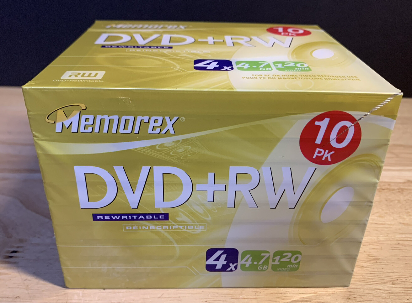 Memorex DVD + RW 10 Pack