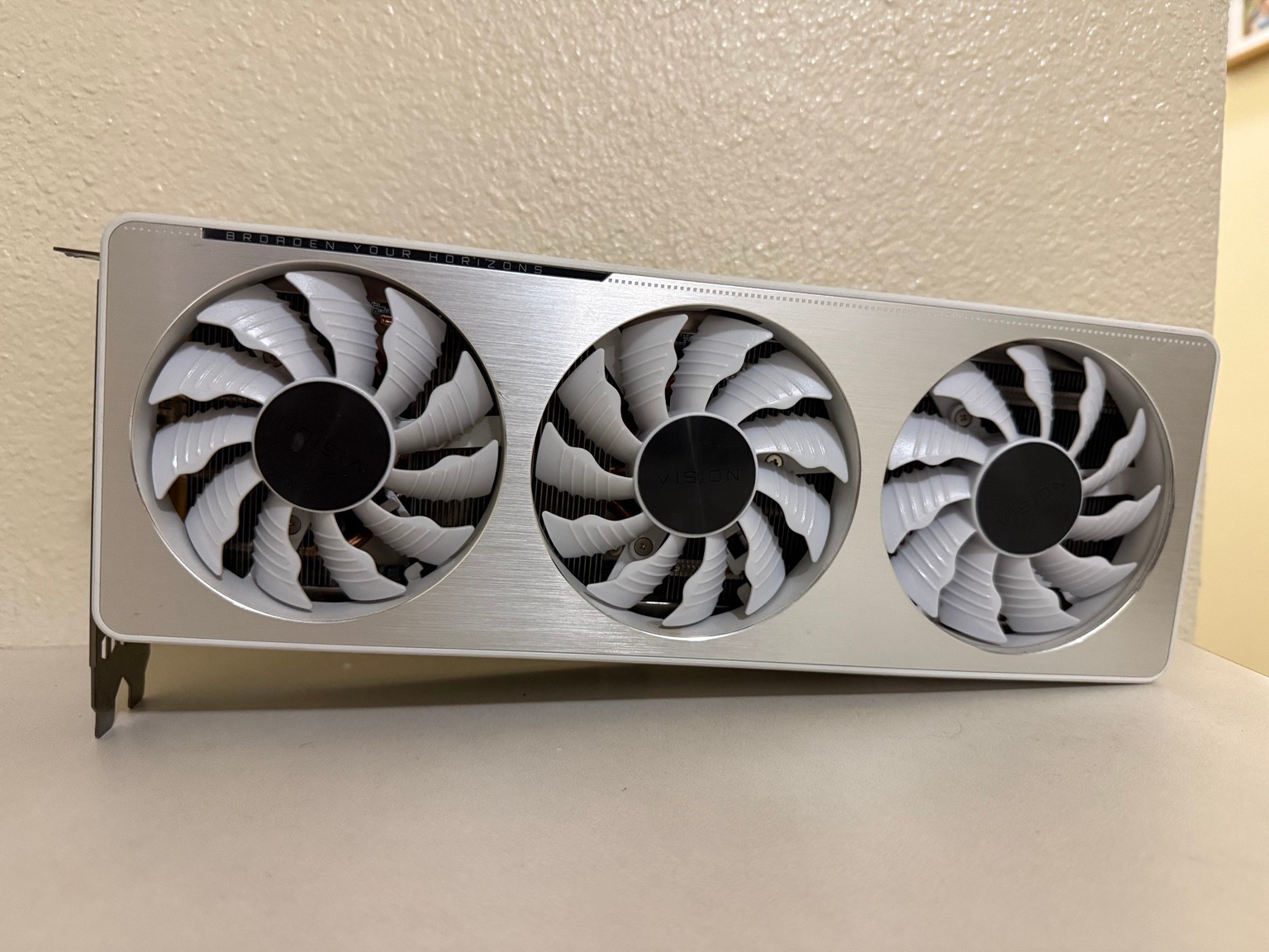 GIGABYTE GeForce RTX 3070 VISION OC 8GB GDDR6 White Graphics Card